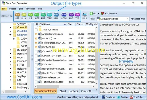 CoolUtils Total Doc Converter 5.1.0.211 Multilingual的图片1