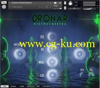 Gothic Instruments DRONAR Distorchestra KONTAKT-SYNTHiC4TE的图片1