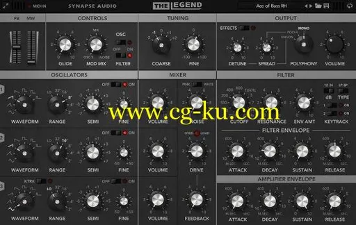 Synapse Audio The Legend 1.3.0的图片1