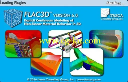 ITASCA Flac3D 6.00.69的图片1