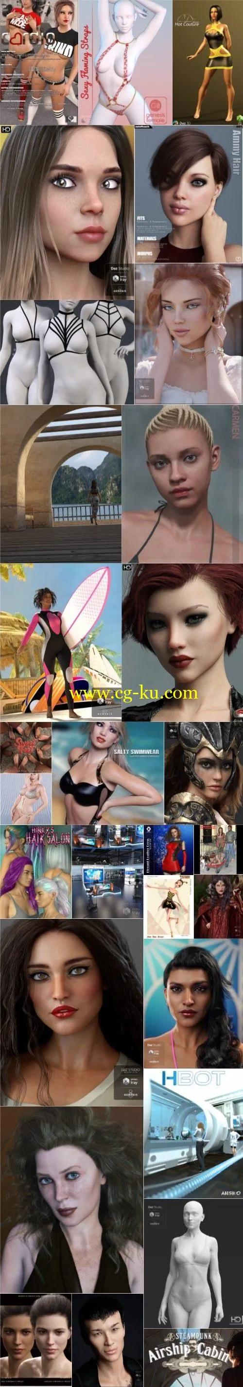 Daz 3D, Poser Bundle 7 May 2019的图片1