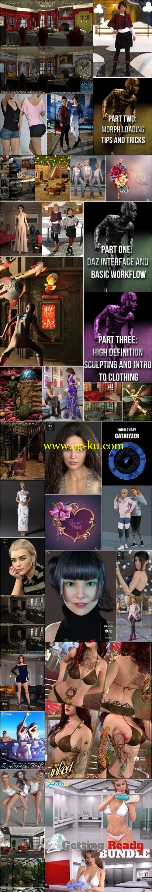 Daz 3D, Poser Bundle 3 May 2019的图片1