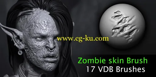 ArtStation Marketplace – Zombie skin VD Brushes的图片1