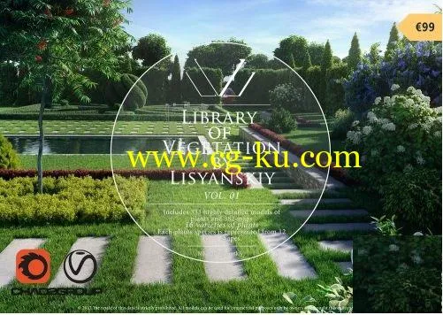 Library of Vegetation by Lisyanskiy Vol .01的图片1