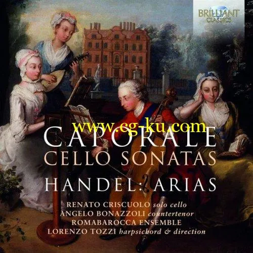 Romabarocca Ensemble Lorenzo Tozzi – Caporale: Cello Sonatas, Handel: Arias (2019) FLAC的图片1