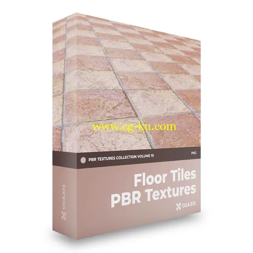 CGAxis – Floor Tiles PBR Textures – Collection Volume 10的图片1