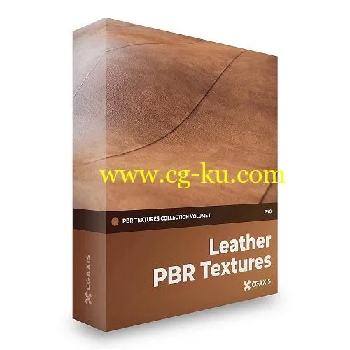 CGAxis – Leather PBR Textures – Collection Volume 11的图片1