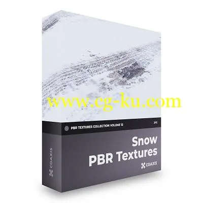 CGAxis – Snow PBR Textures – Collection Volume 12的图片1