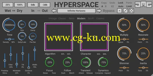 United Plugins JMG Sound Hyperspace v1.0的图片1