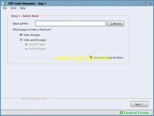 PDF Index Generator Professional 2.8的图片1