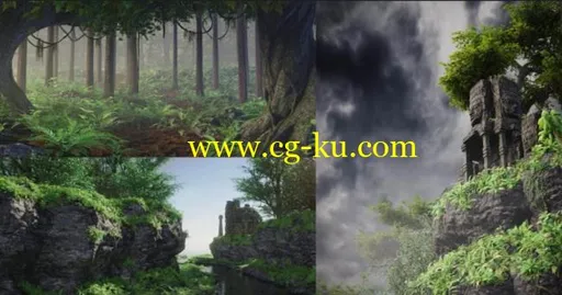 Blender 2.79 Nature environment creation的图片1