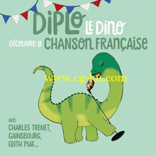 Diplo le Dino – Diplo le Dino dcouvre la chanson franaise (2019) Flac的图片1