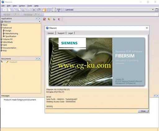Siemens FiberSIM 16.1.1 for Catia/Creo/NX Win64的图片1