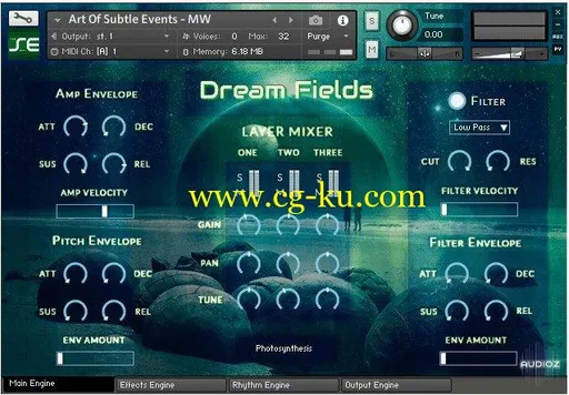 Soundethers – Dream Fields for Kontakt的图片1