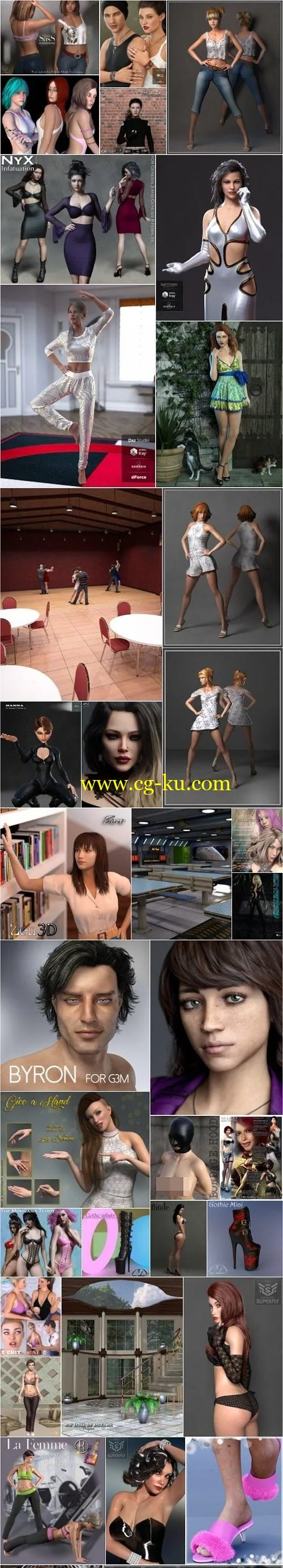 Daz 3D, Poser Bundle 8 June 2019的图片1