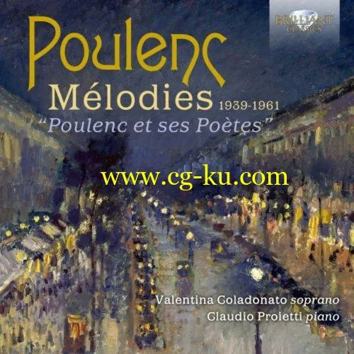 Valentina Coladonato & Claudio Proietti – Poulenc: Mélodies 1939-1961 (2019) Flac的图片1