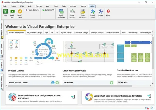 Visual Paradigm Enterprise 15.2 Build 20190501 x64的图片1