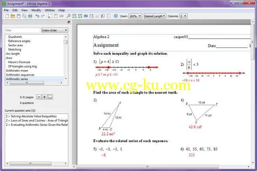 Infinite Algebra 2 v2.52 Retail + Portable的图片1