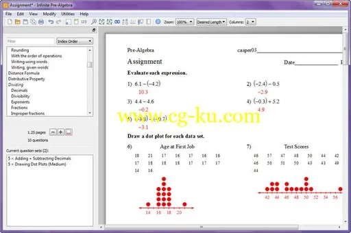 Infinite Pre-Algebra 2.52 Retail + Portable的图片1