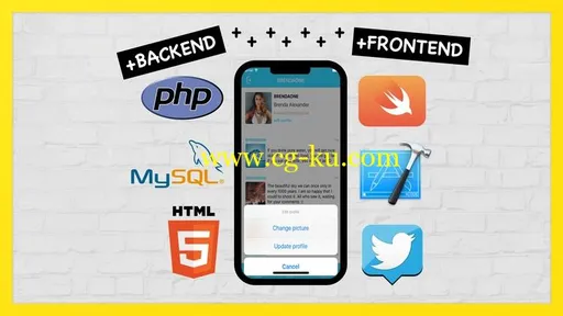 Full PHP & Swift. Create iOS Social App on Custom Backend的图片1