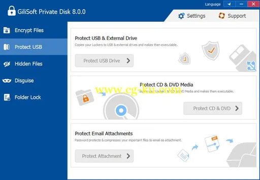 GiliSoft Private Disk 8.0.0的图片1