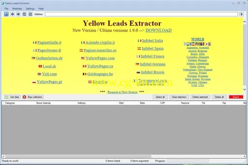 Yellow Leads Extractor 6.0.0 Multilingual的图片1