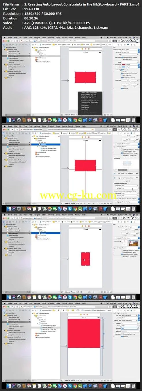 iOS Auto Layout (Swift/Xcode). Concise & Comprehensive Guide的图片1