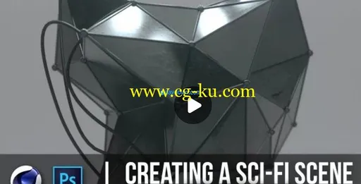 Creating a Sci-Fi Sculpture Using Cinema 4D的图片2