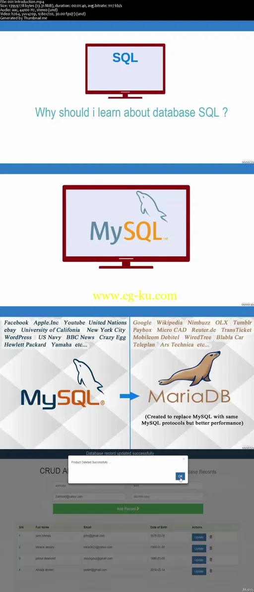 MySQL MariaDB From Scratch – Become an App Developer的图片1