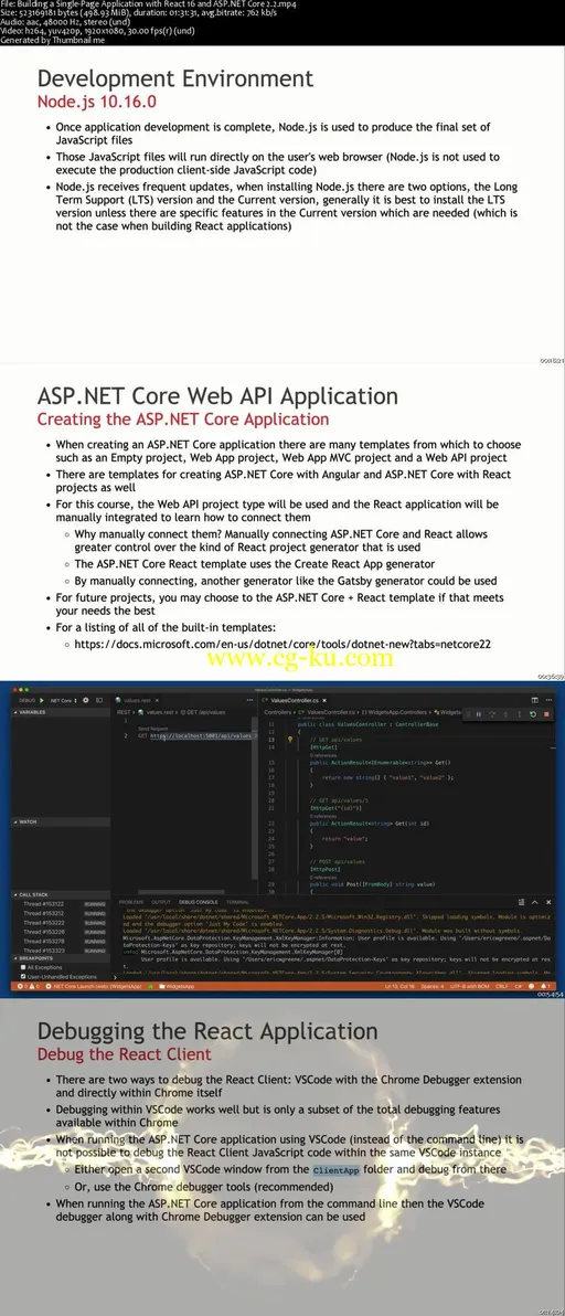 Building a Single-Page Application with React 16 and ASP.NET Core 2.2的图片2