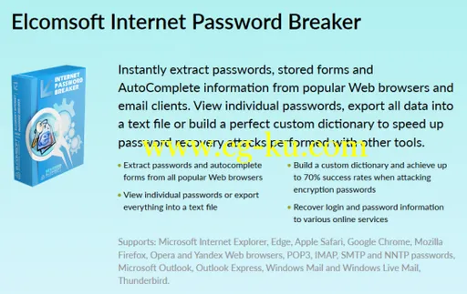 Elcomsoft Internet Password Breaker 3.10 Build 4887的图片1