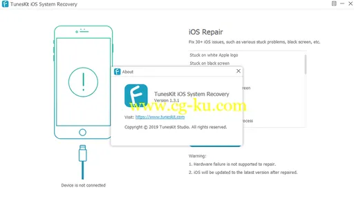 TunesKit iOS System Recovery 1.3.1.8的图片1