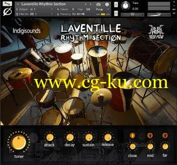 Indigisounds Laventille Rhythm Section KONTAKT的图片1