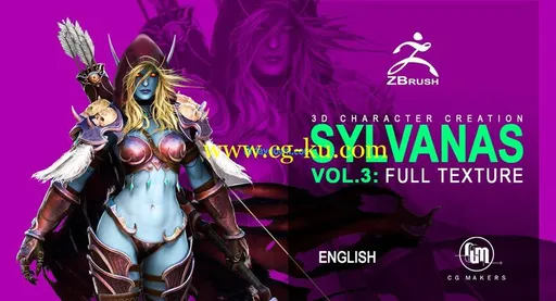 CG Makers – Sylvanas Vol 3 – Texturing的图片1