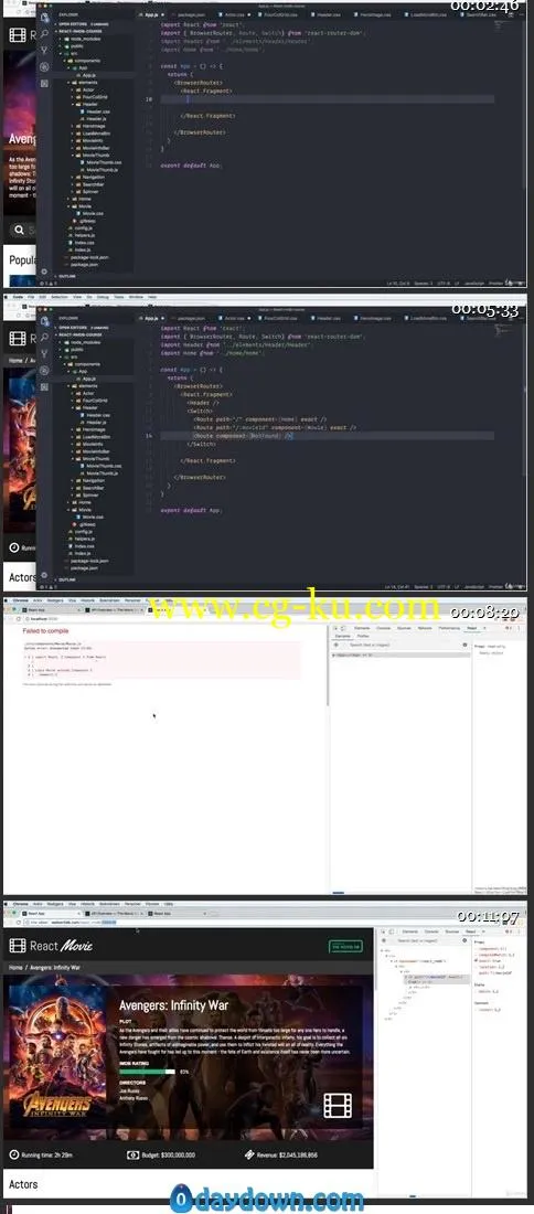 Beginner React (2019). Create a Movie Web App的图片1