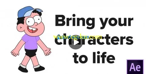 Bring Your Characters To Life – After Effects Character Animation的图片1