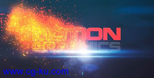 线性Logo演绎动画AE模板 Videohive Epic Logo Lines and Particles 9290277的图片1