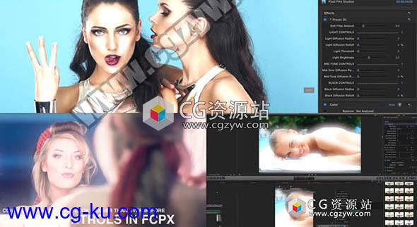 FCPX插件唯美柔光梦幻朦胧婚礼回忆幻想调色效果PROSOFT + 使用教程的图片1