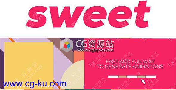 AE预设Sweets Motion动态元素包MG动画栏目包装设计师必备神器的图片2