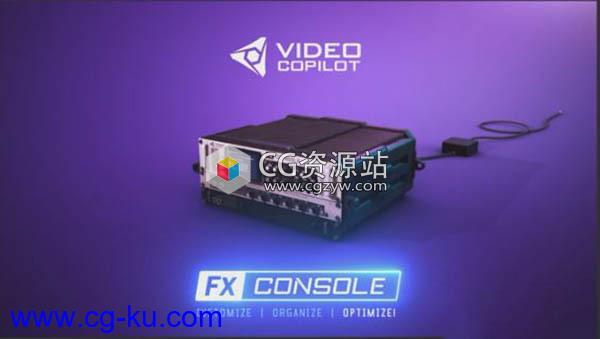 AE插件AK特效插件管理控制台Videocopilot FXConsole V1.0.5 WinMac+教程的图片1