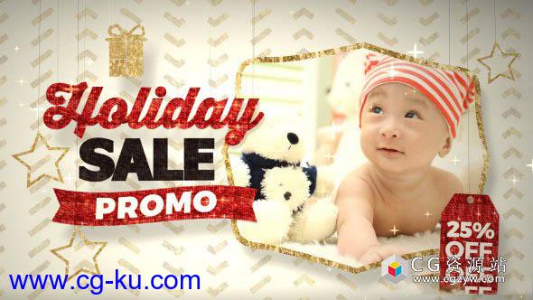 AE模板-电子商务商品促销悬挂照片图片宣传 Holiday Sale Promo的图片1