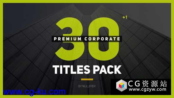 AE模板-30组商务公司企业文字标题 30+1 Premium Corporate Titles Pack的图片1