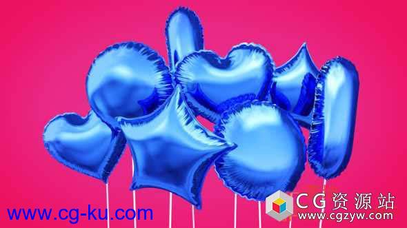 C4D布料和顶点贴图制作气球建模材质教程Creating Mylar Balloons using Cloth and Vertex Maps Tutorial的图片1