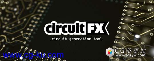 AE脚本-科技感电路板电流路线脚本 Aescripts circuitFX V1.0的图片1