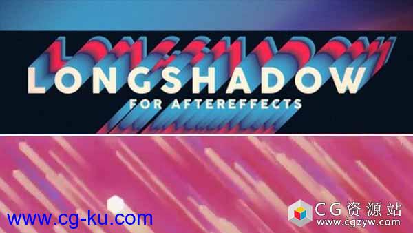 AE插件-复古个性长投影Long Shadow V1.13 Win的图片1