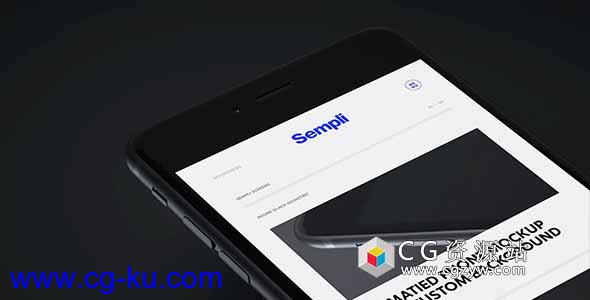 AE模板-手机笔记本APP动画UI界面体验设计宣传 Sempli – Animated Devices Mockup Bundle的图片1