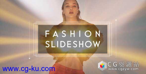 AE模板-个性时尚幻灯片视频开场 Fashion Slideshow的图片1