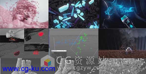 C4D粒子特效高级训练视频教程 FXPHD – C4D222 Cinema 4D Particles Masterclass的图片1