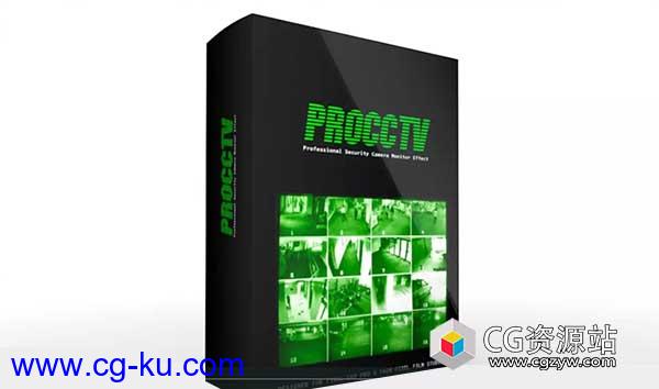 FCPX插件-监控摄像头效果多画面摄像机电视监控特效 PROCCTV+使用教程的图片1