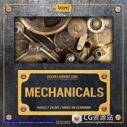 Mechanicals Designed 钢铁工业齿轮转动无损音效的图片1